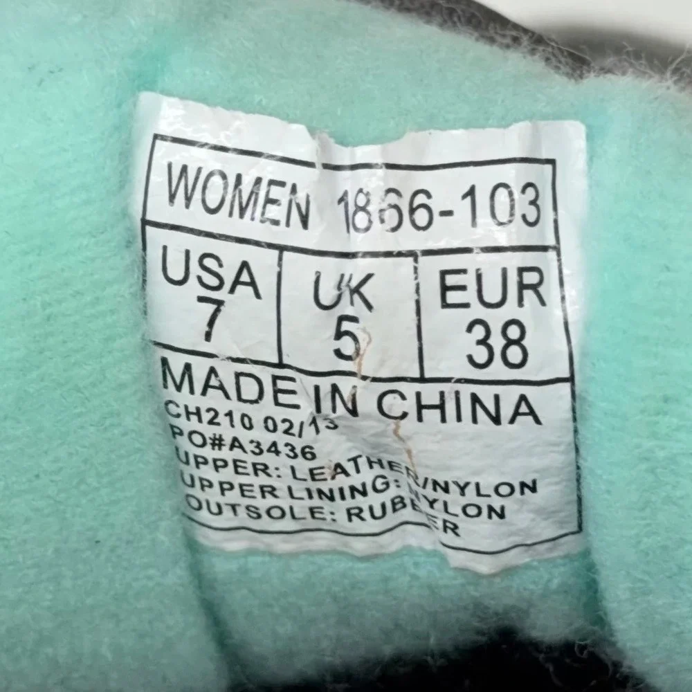 Saucony Jazz Low Pro Grey Mint Green Suede Nylon Sneakers 1866-103 Womens 7‎